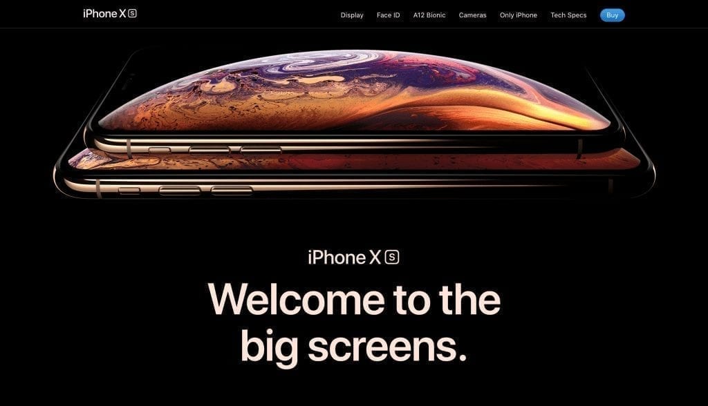 apple-phone-xs-landing-page