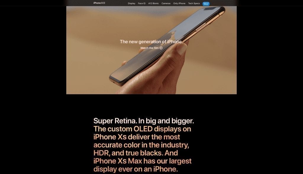 iPhone-xs-super-retina