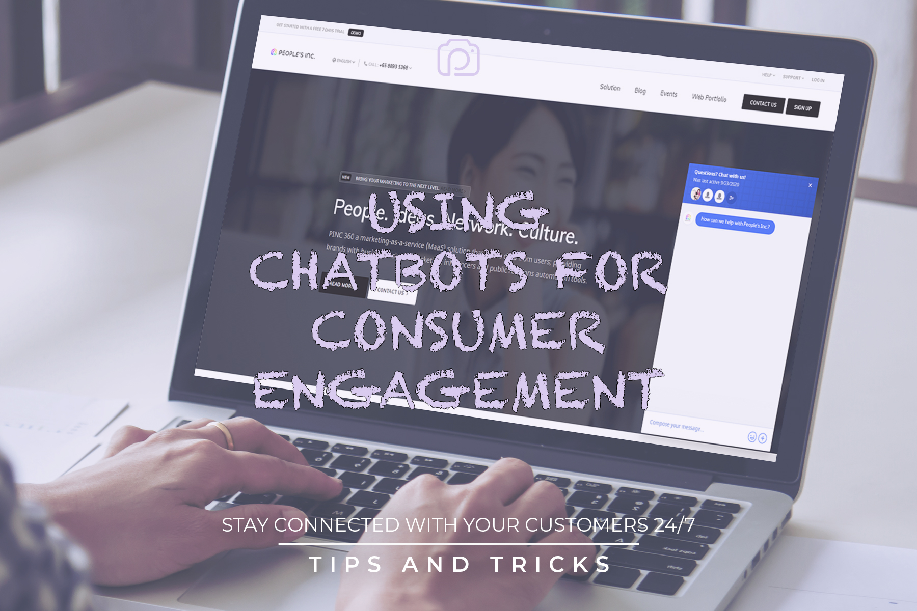 Using chatbots for customer engagement