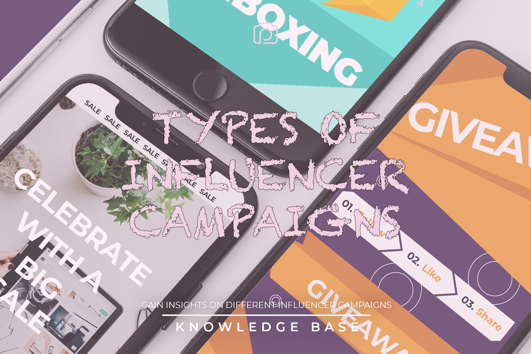 Types of influencer campaigns